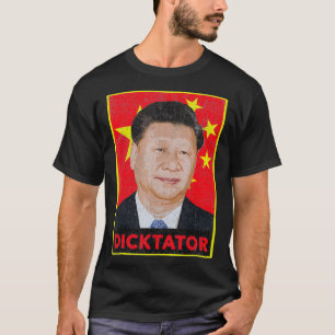 Camiseta Xi Jinping, el Fiesta comunista chino menos hábil