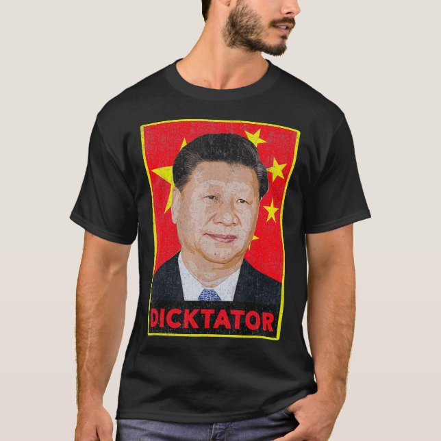 Camiseta Xi Jinping, el Fiesta comunista chino menos hábil (Anverso)