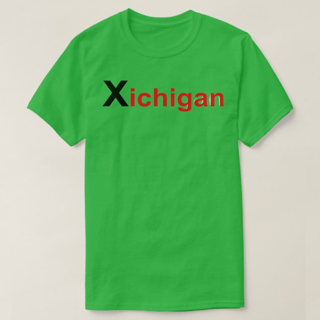 Camiseta Xichigan (Diseño del anverso)