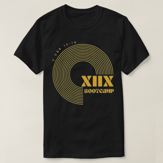 Camiseta XIIX Bootcamp Race Track Retro Premium (Diseño del anverso)