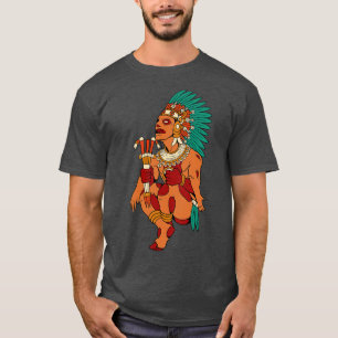 Camiseta Xipe Totec 1, dios de la vegetación azteca