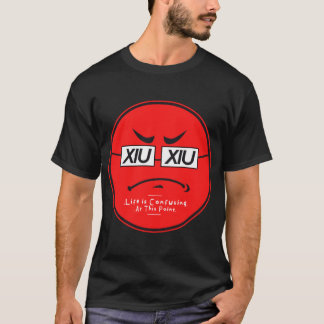 Camiseta Xiu, Xiu, chica, con, cesta, de, fruta