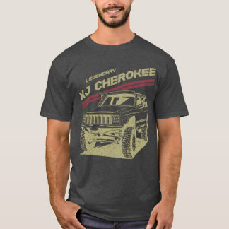 Camiseta XJ-series Jeep Cherokee Jeep car trailcat T-Shirt