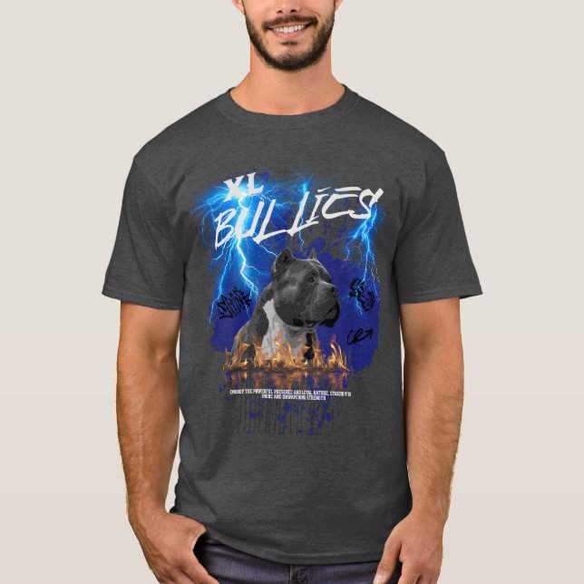 Camiseta Xl Bully Dogs Pitbull | Abusos de Xl (Anverso)