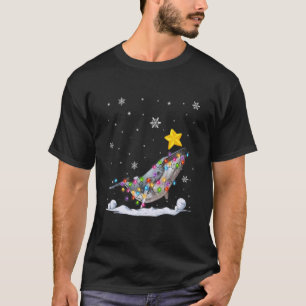 Camiseta Xmas Animales de ballena Nochebuena