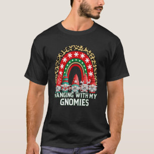 Camiseta Xmas Arcoiris colgando con mis genomas ganan Crist