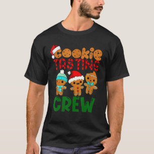 Camiseta Xmas Cookie Tasting Crew Funny Tasting Baker Merry