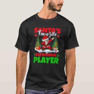 Camiseta Xmas Dabbing Papá Noel, jugador favorito de eufoni