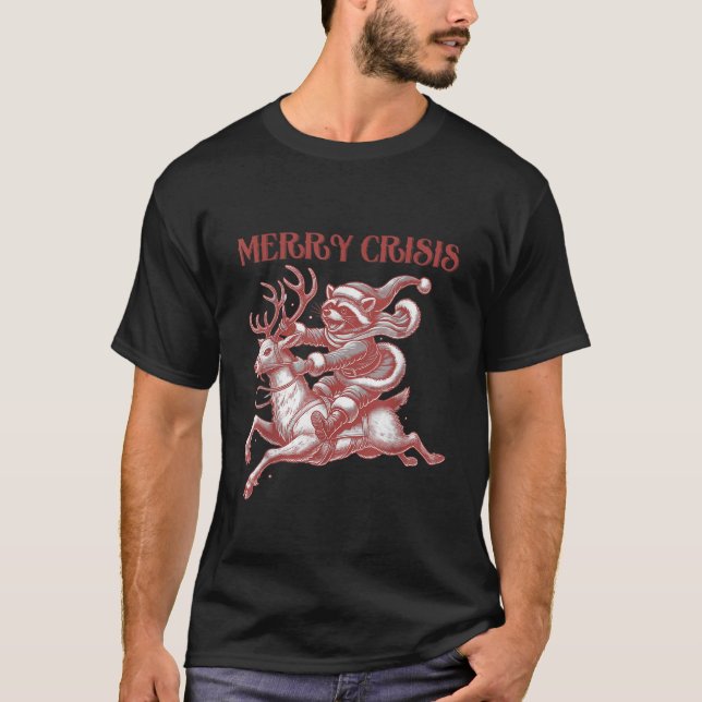 Camiseta Xmas de animales (Anverso)