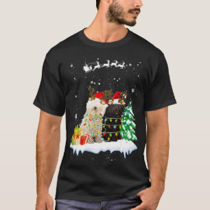 Camiseta Xmas de renos puli Ornamentos navideños livianos