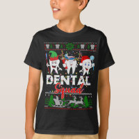 Xmas Dental Squad Teeth Gorra Santa Elf Reindeer u