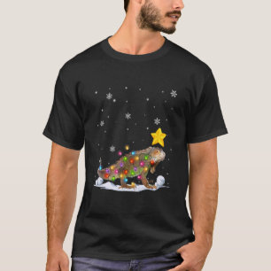 Camiseta Xmas Iguana Animales Nochebuena