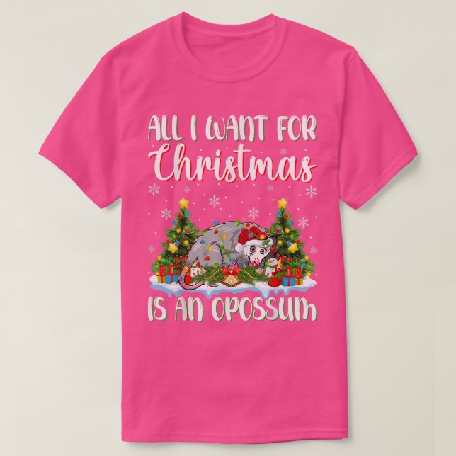 Camiseta Xmas Iluminar Santa Todo Lo Que Quiero Para Los Na (Diseño del anverso)