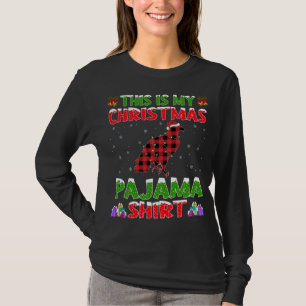 Camiseta Xmas Santa Hat Este es mi Navidad de águila calva 
