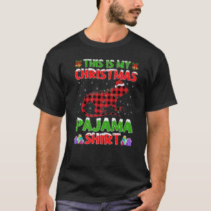 Camiseta Xmas Santa Hat Este es mi Pajama Navidades de Igua