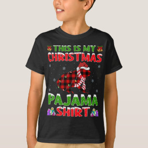 Camiseta Xmas Santa Hat Estos son mis Navidades de rana Paj