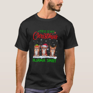 Camiseta Xmas Santa Hat Reindeer Chihuahua Perro Navidades 