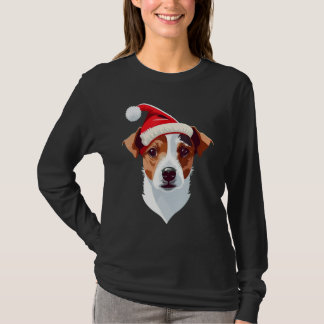 Camiseta Xmas Santa on Christmas Jack Russell Terrier