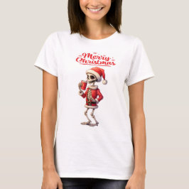 Camiseta xmas Skeleton