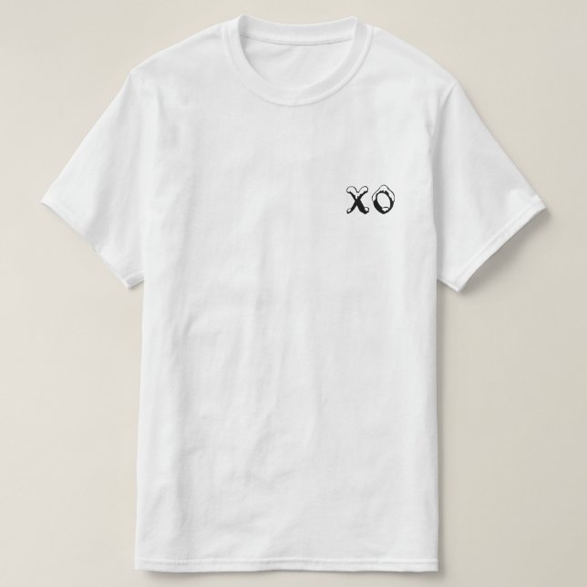 Camiseta XO (Diseño del anverso)