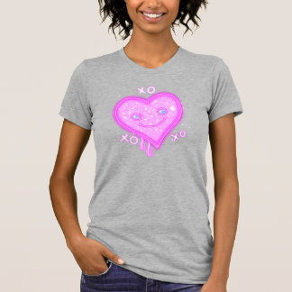 Camiseta "XO, XO, XO" Corazón Corazón Corazón Kawa