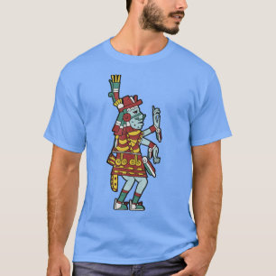 Camiseta Xochiquetzal Diosa Azteca Nahuatl Inca Tolt