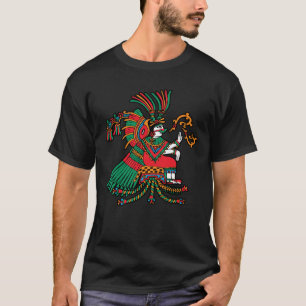 Camiseta Xochiquetzal – Flor Pluma – Diosa del Amor