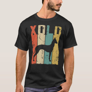 Camiseta Xolo Xoloitzcuintle Perro Sin Pelo Mexicano Vintag