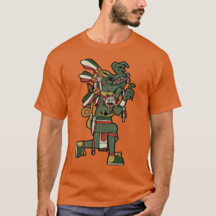 Camiseta Xolotl Azteca God Nahuatl Mayan Inca Toltec Gift2