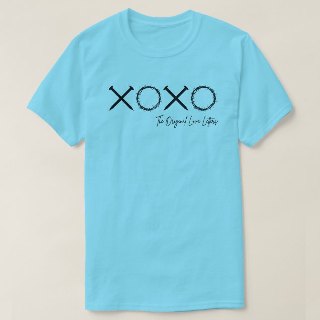Camiseta XOXO (Diseño del anverso)