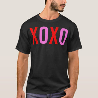 Camiseta XOXO Día de San Valentín Hombres Mujeres Valentín 