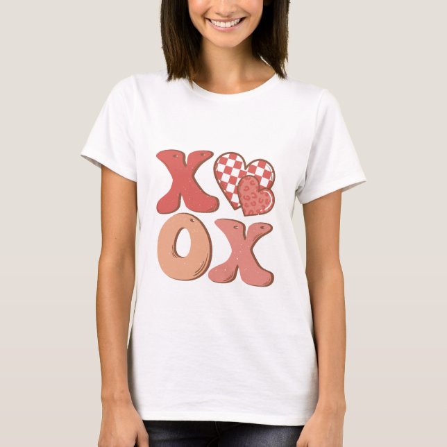 Camiseta Xoxo Día de San Valentín T-Shirt (Anverso)