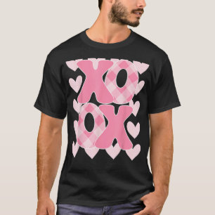 Camiseta XoXo El día de San Valentín Vibes de amor retro
