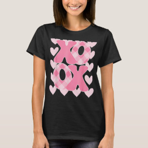 Camiseta XoXo El día de San Valentín Vibes de amor retro