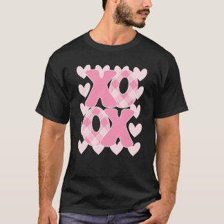 Camiseta XoXo El día de San Valentín Vibes de amor retro