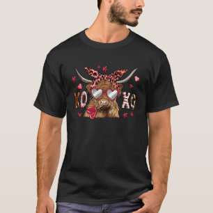 Camiseta XoXo Vaca Caramelo Amor Buffalow Occidental Día de