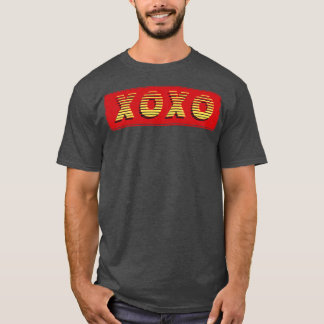 Camiseta XOXO Vintage Retro Textos
