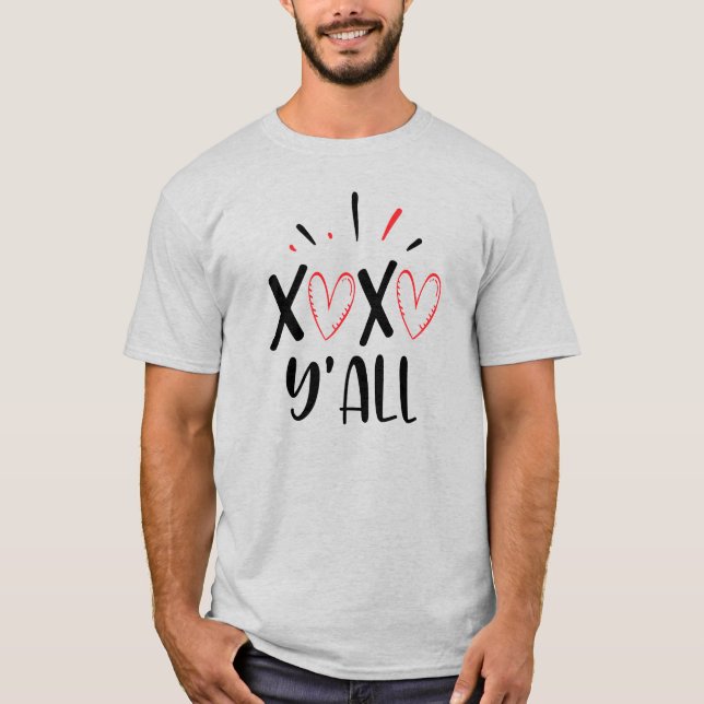 Camiseta XOXO Y'all (Anverso)