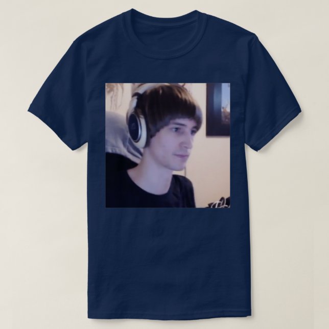 Camiseta xQc Bowl Cut Hair (Diseño del anverso)