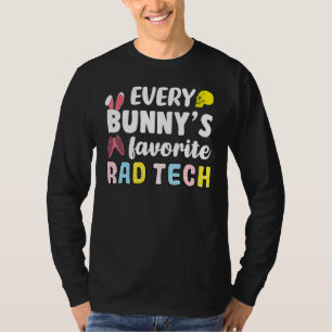 Camiseta Xray de Pascua Rad Tech favorito de todos los cone