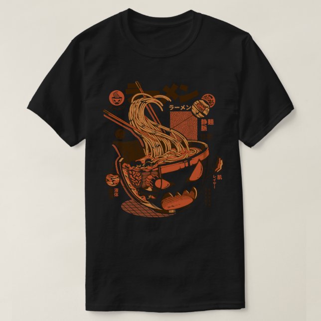 Camiseta Xray Great Ramen (Diseño del anverso)