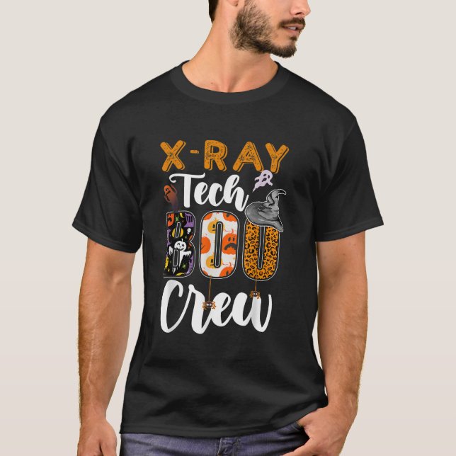 Camiseta XRay Tech Boo Crew XRay Technician Halloween Match (Anverso)