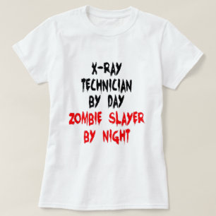 Camiseta XRay Technician Zombie Slayer