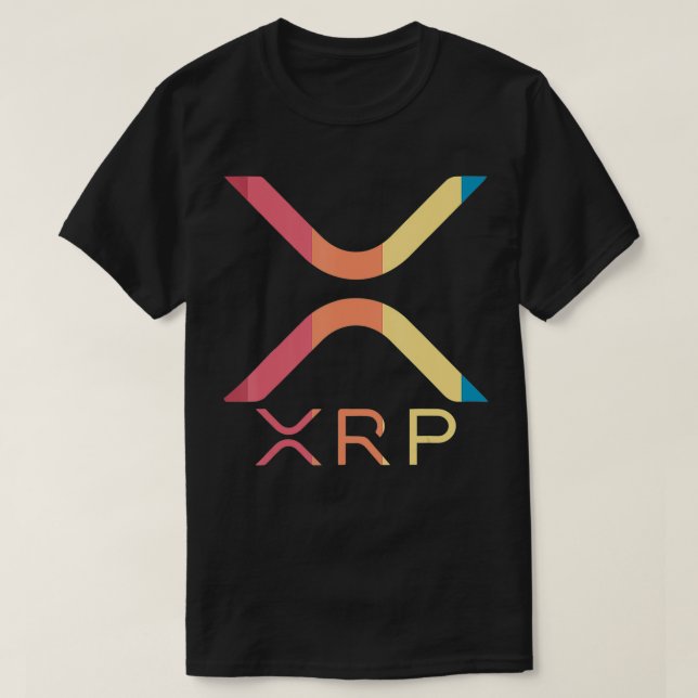 Camiseta XRP A La Luna XRP Ripple Cryptocurrency Bitcoin (Diseño del anverso)