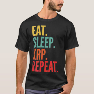 Camiseta Xrp Crypto, Comer Sleep Xrp Repetir