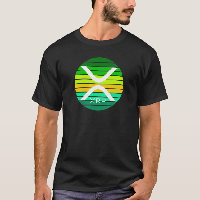 Camiseta Xrp Crypto Green Hodl Mujeres Diseñar Criptodivisa (Anverso)