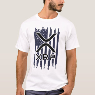 Camiseta XRP Cryptocurrency USA American