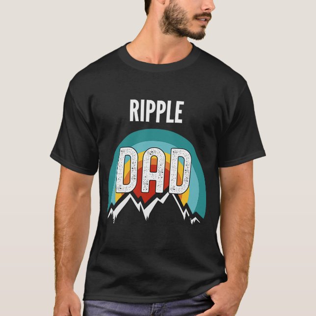 Camiseta Xrp Dad Crypto Para El Día Del Padre (Anverso)