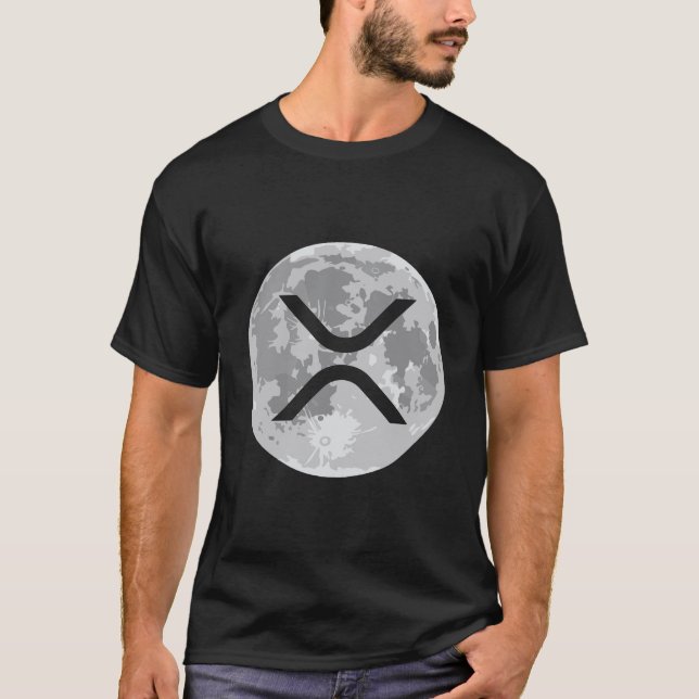 Camiseta Xrp Moon Cryptocurrency Hoodie (Anverso)