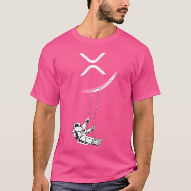 Camiseta Xrp Moon Merch Criptocurrency Crypto Currency Merc (Anverso)
